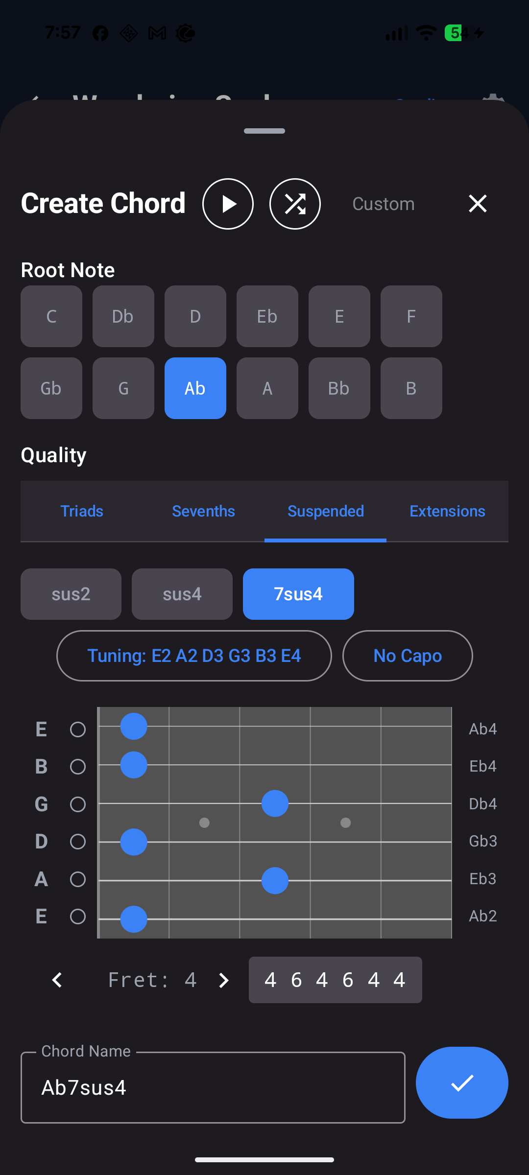 Interactive Chords